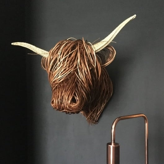 Boneroshop | Cow Wall Sculpture – Bowie