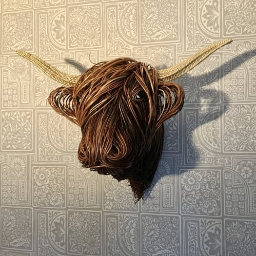 Boneroshop | Cow Wall Sculpture – Bowie