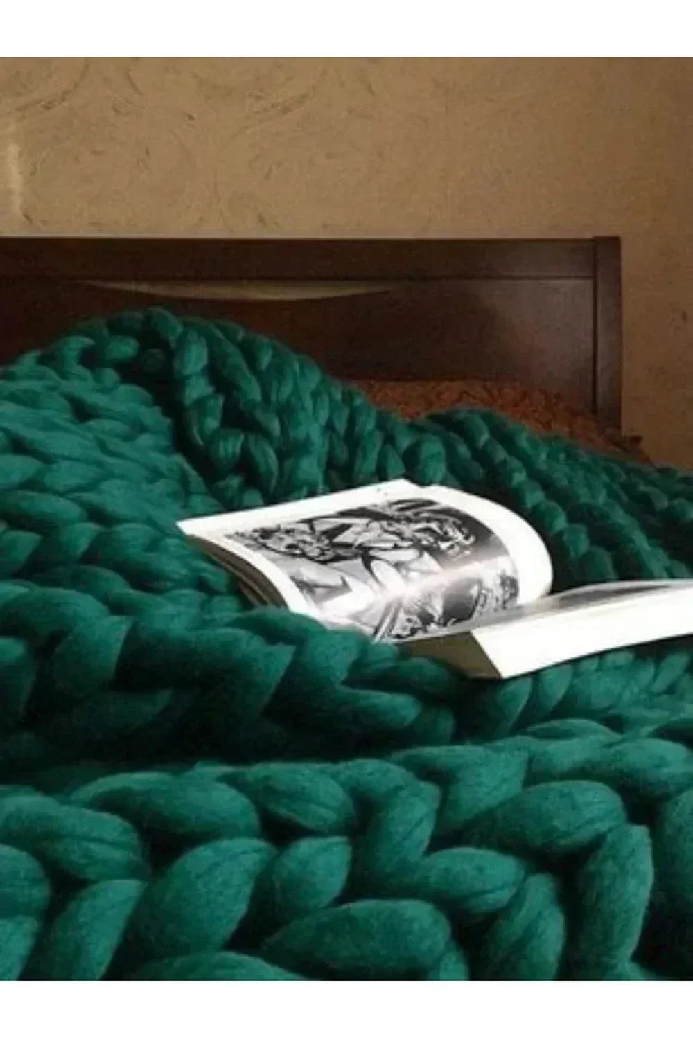 Boneroshop | Cosy Knit Chunky Blanket