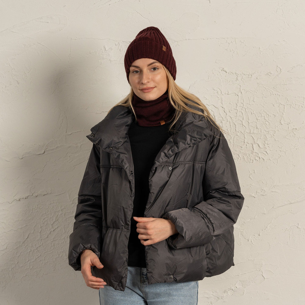 CozyMerino Beanie – Luxury Merino Wool Hat for Women