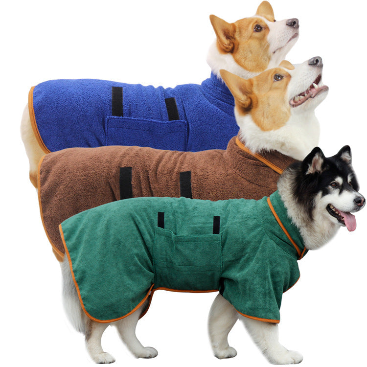 CozyPaws Coat – Luxury Absorbent Dog Jacket