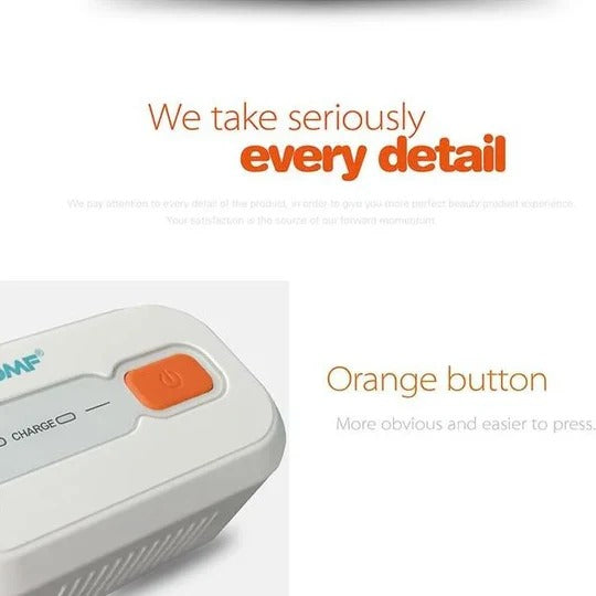CPAP Cleaning Device, Automated Hands-Free Cycle, Portable Rechargeable