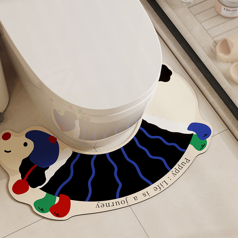 Creative Bathroom Mat