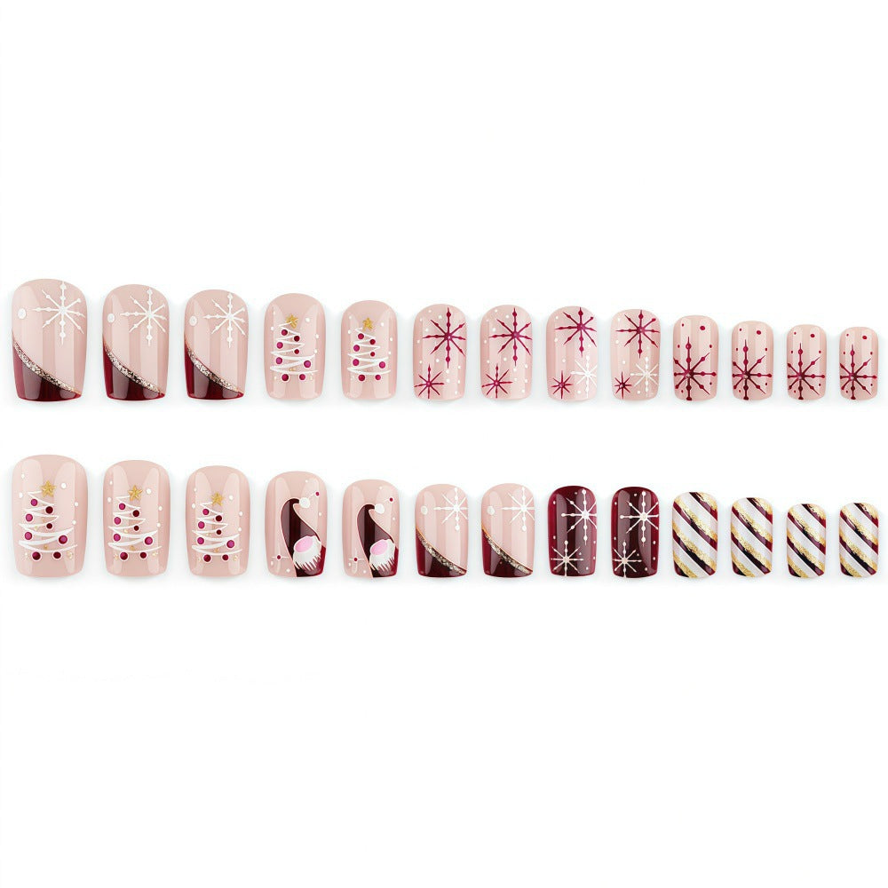 Creative Christmas Nail Design Set
