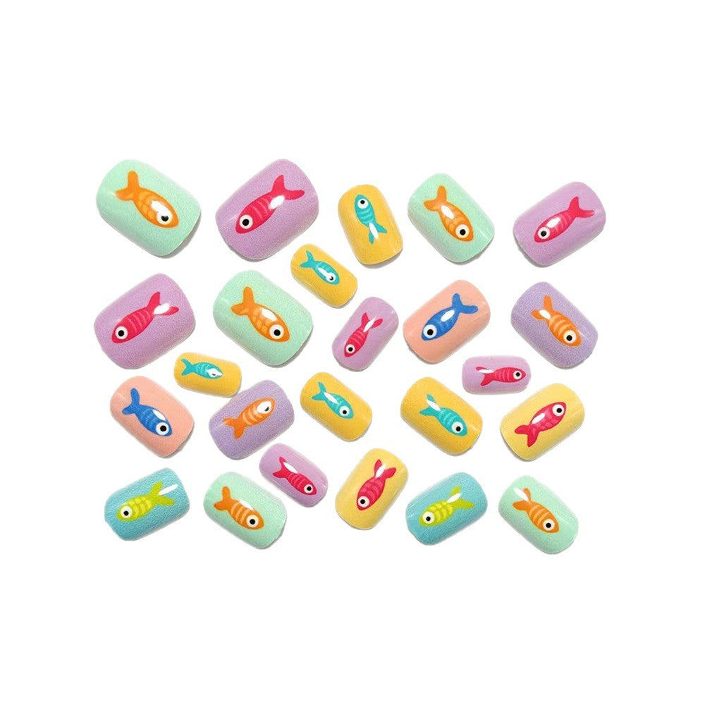 Creative Fish Design Art Nails