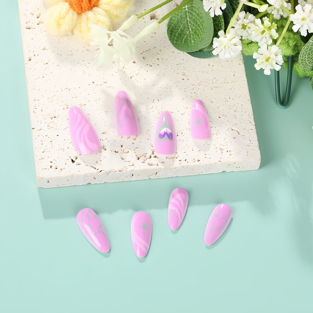 Creative Flow Design Artificial Nails
