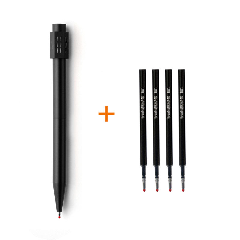 Creative fun dice pen with fidget spinner for stress relief and decision making