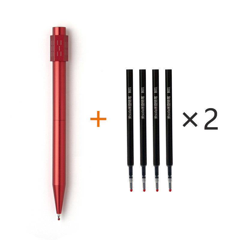 Creative fun dice pen with fidget spinner for stress relief and decision making