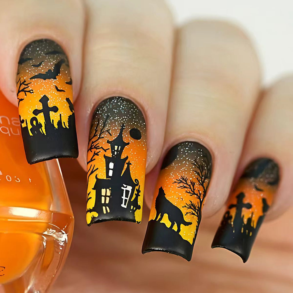 Creative Halloween Nail Design