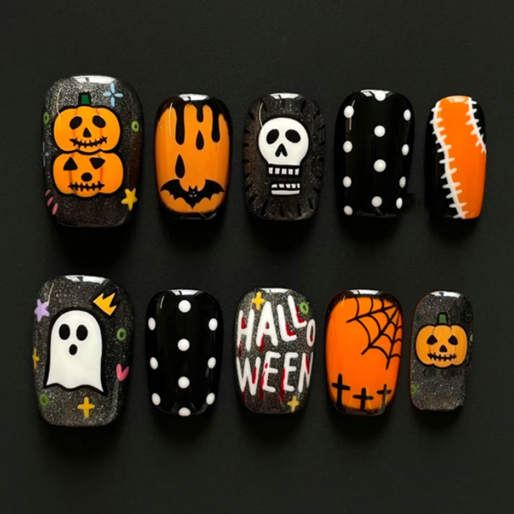 Creative Halloween Nail Design Set