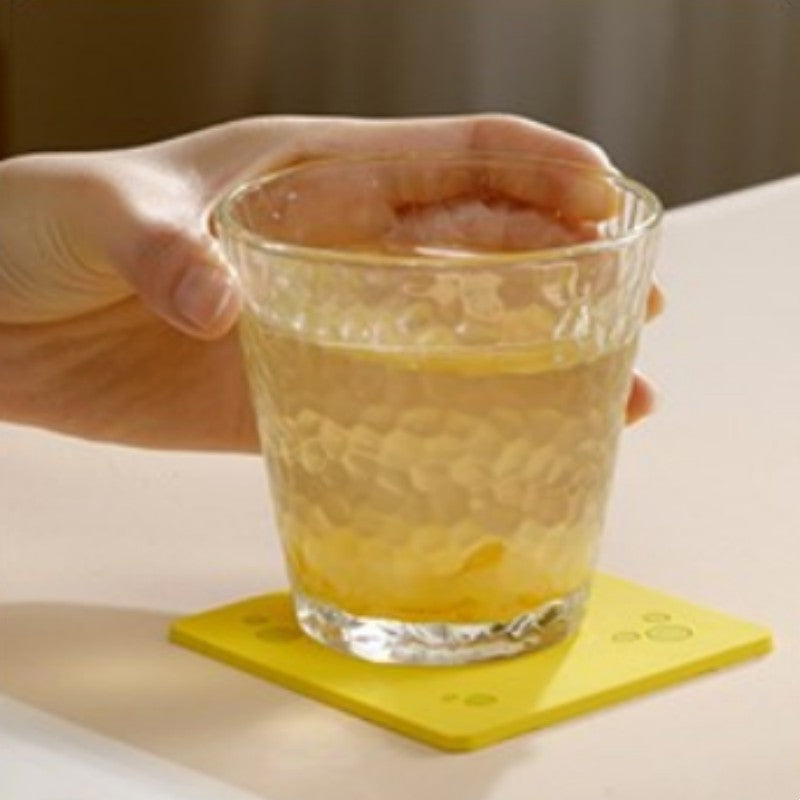 Creative Layered Burger-Shaped Insulated Coaster Set
