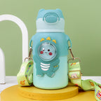 Creative Water Bottle with Cute Animal Design