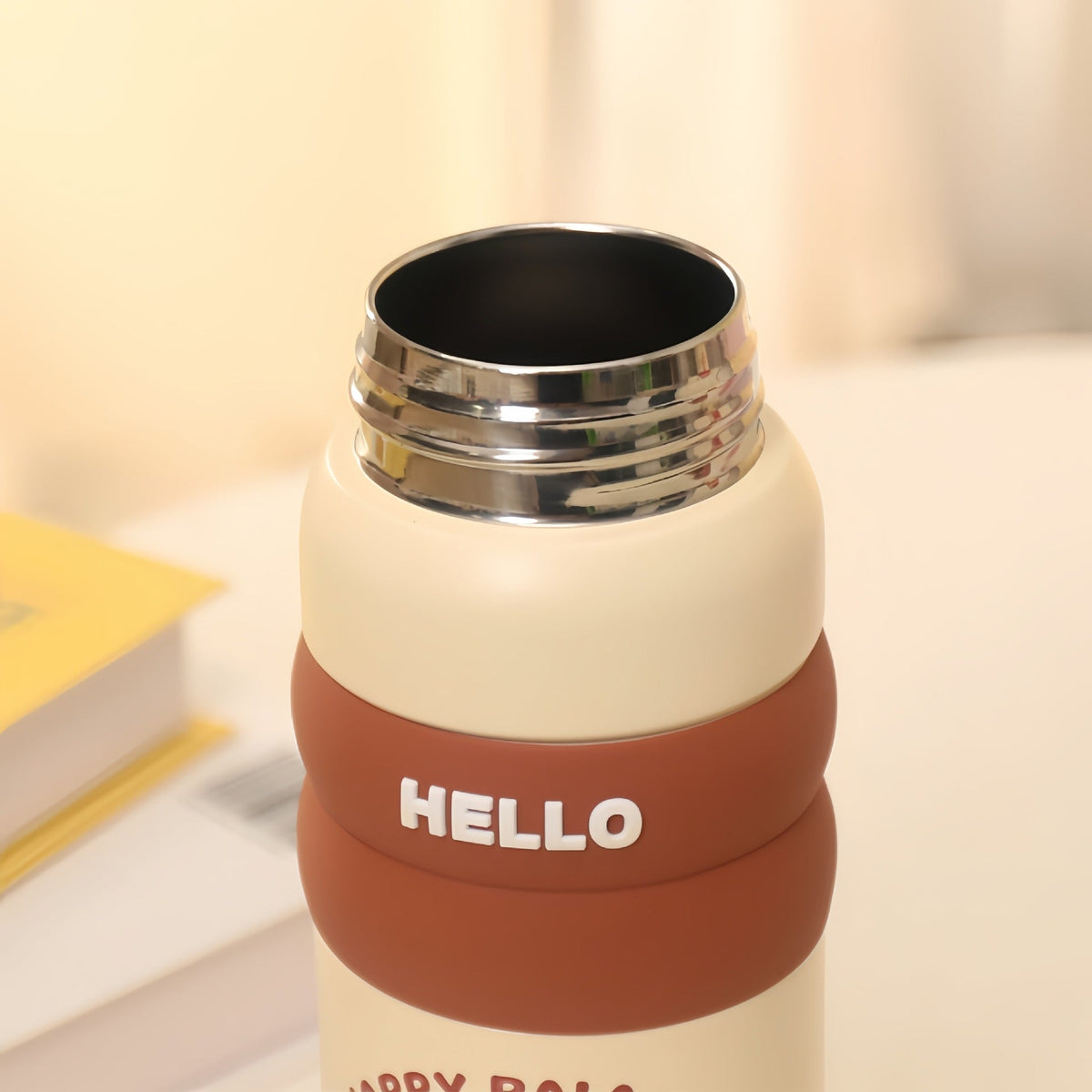 Creative Water Bottle with Leak-Proof Lid
