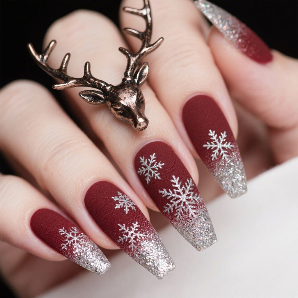 Creative Winter Nail Design Set