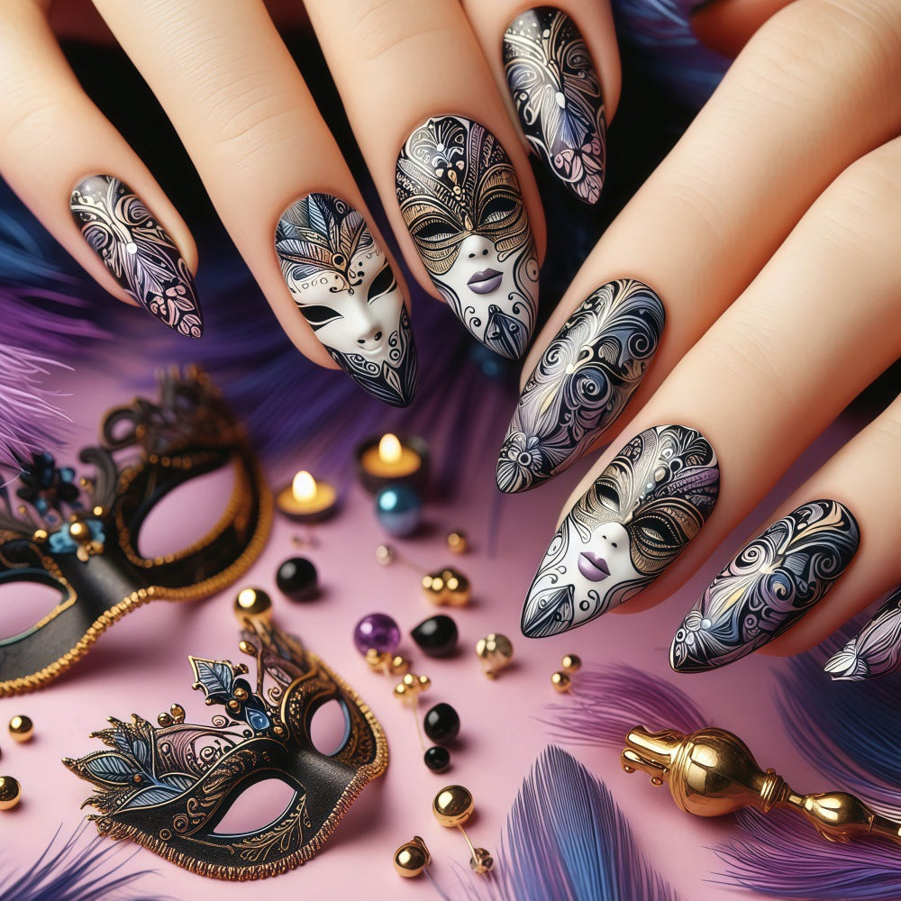 Creatively Designed Art Nails