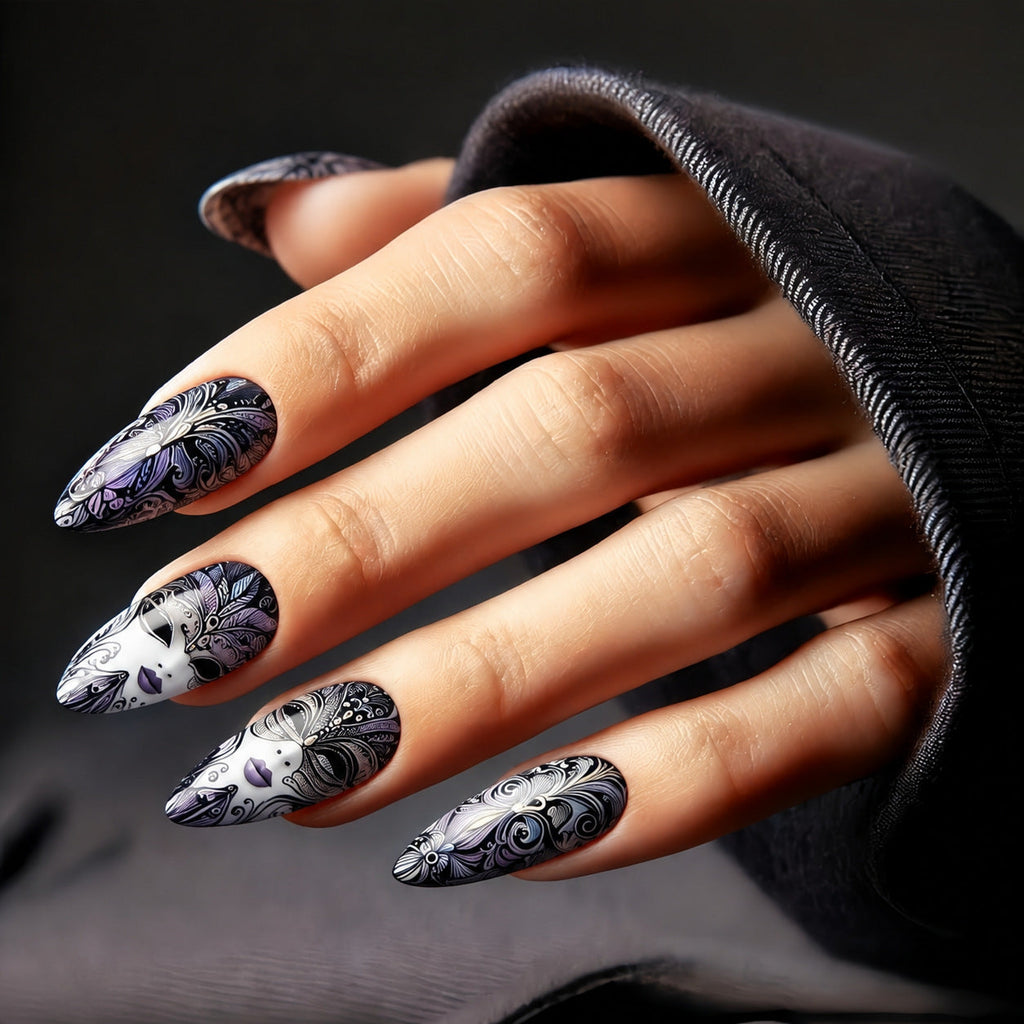 Creatively Designed Art Nails
