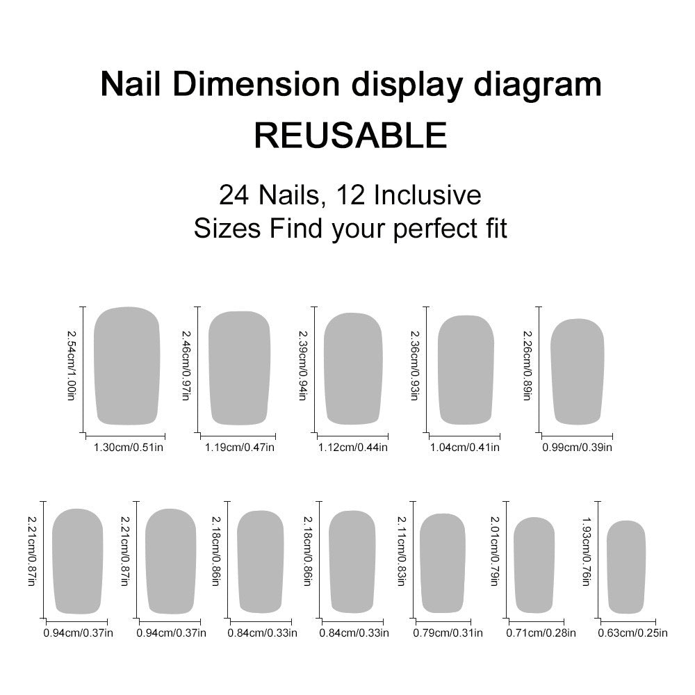 Creatively Designed Nail Art Set