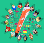CreativeMaster 3D Pen – Innovative Design and Art Tool