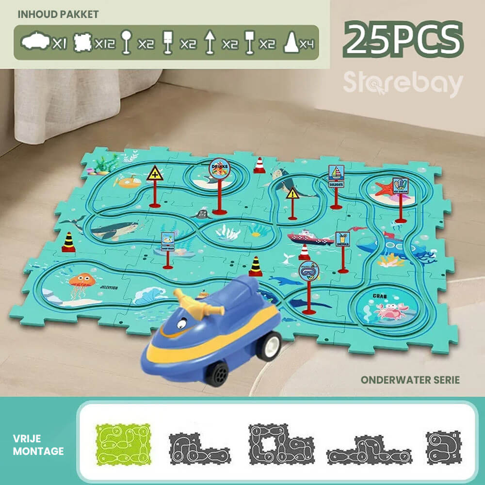 CreativeTrack Puzzle – Stimulating Imagination for Children