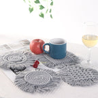 Crochet Fringe Coaster