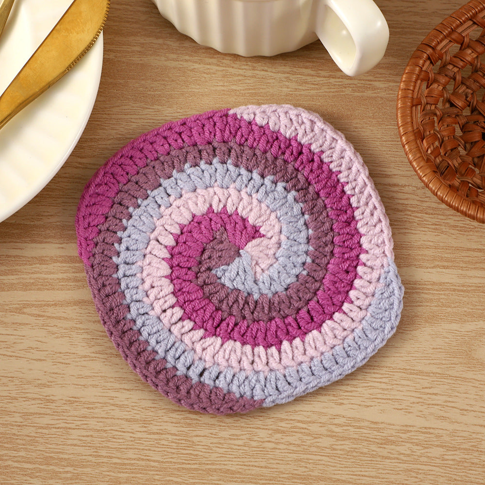 Crochet Spiral Coaster