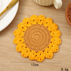Crochet Spiral Coaster