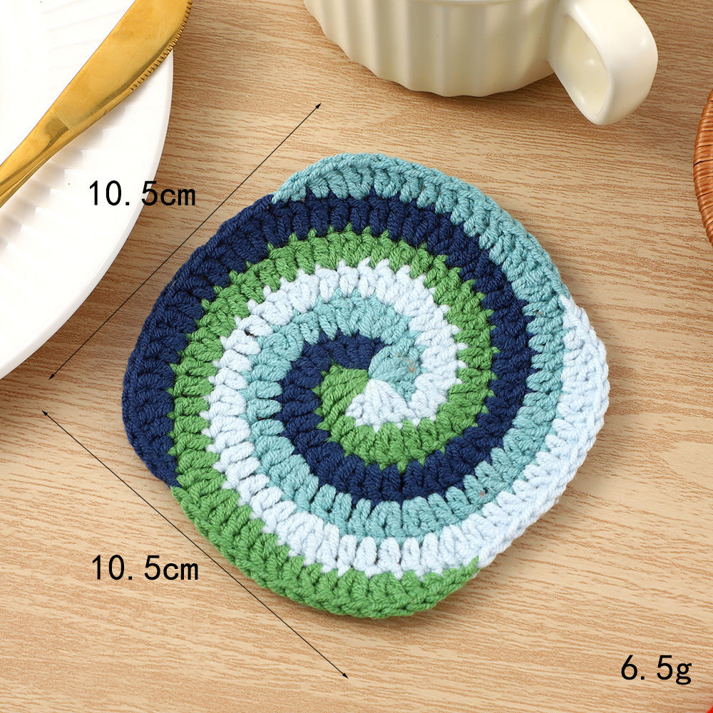 Crochet Spiral Coaster