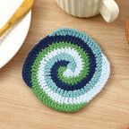 Crochet Spiral Coaster