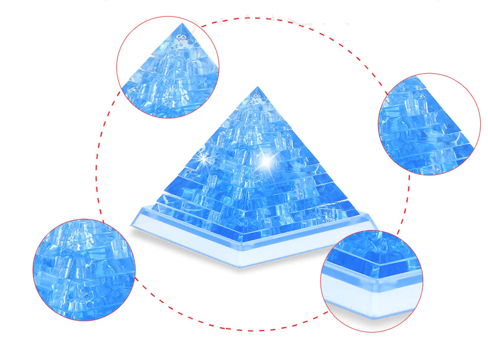 Crystal Pyramid Puzzle
