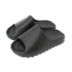Cushioned Cloud Slides with Ridged Sole
