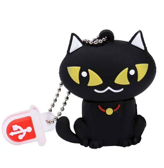 Cute Cat-Themed USB Drive