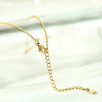 Boneroshop | Dainty Minimal Letter Initial Necklace