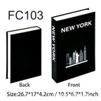 Decorative Hardcover Hidden Storage Book Safe