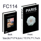 Decorative Hardcover Hidden Storage Book Safe