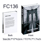 Decorative Hardcover Hidden Storage Book Safe