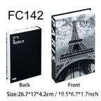 Decorative Hardcover Hidden Storage Book Safe