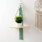 Decorative Macramé Wall Shelf