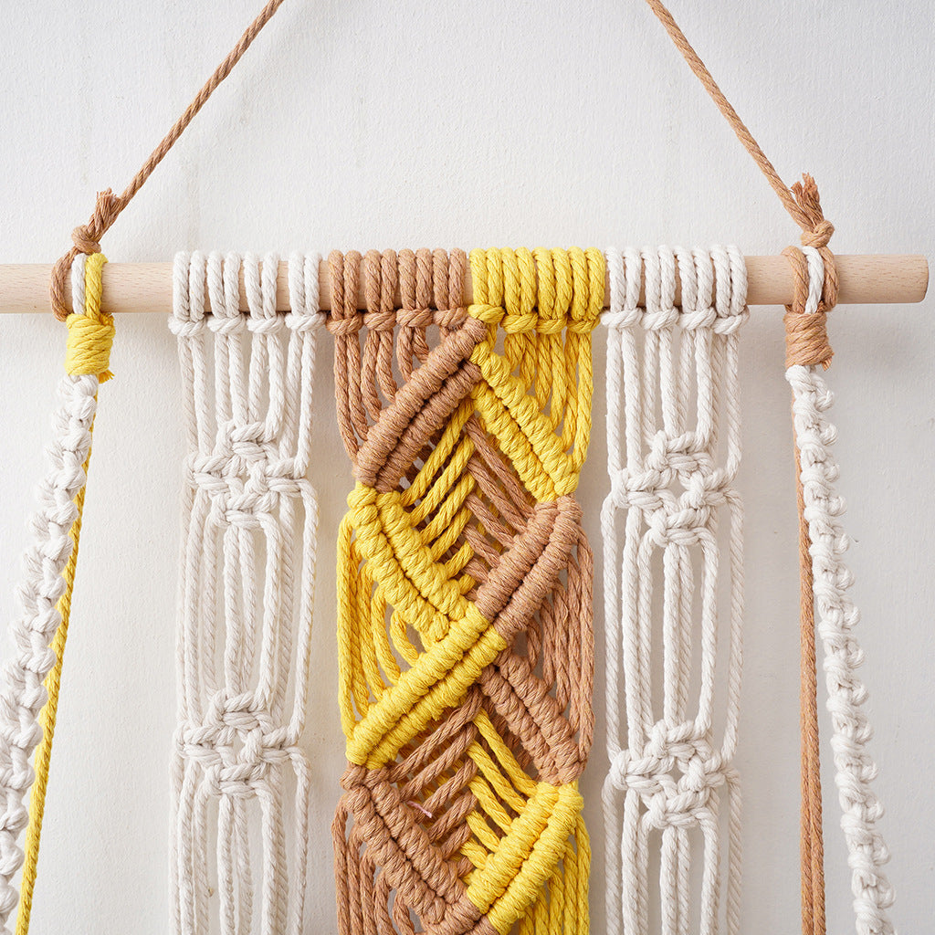 Decorative Macramé Wall Shelf