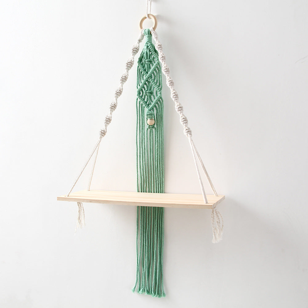 Decorative Macramé Wall Shelf