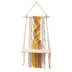 Decorative Macramé Wall Shelf