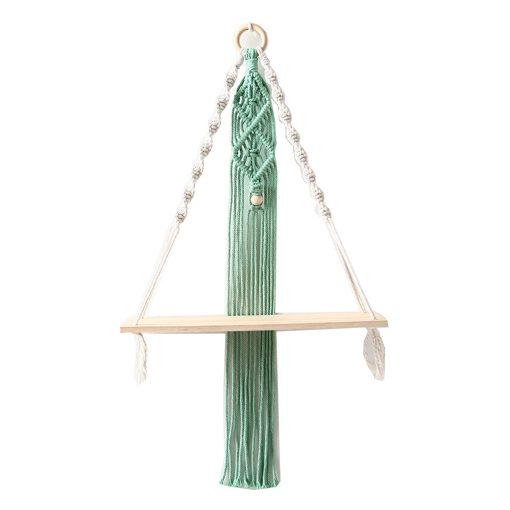 Decorative Macramé Wall Shelf