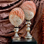 Decorative Marble-Effect Candle Set