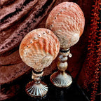 Decorative Marble-Effect Candle Set