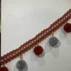 Decorative Pompom Belt