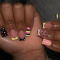 Decorative Press-On Nail Art Studio Set