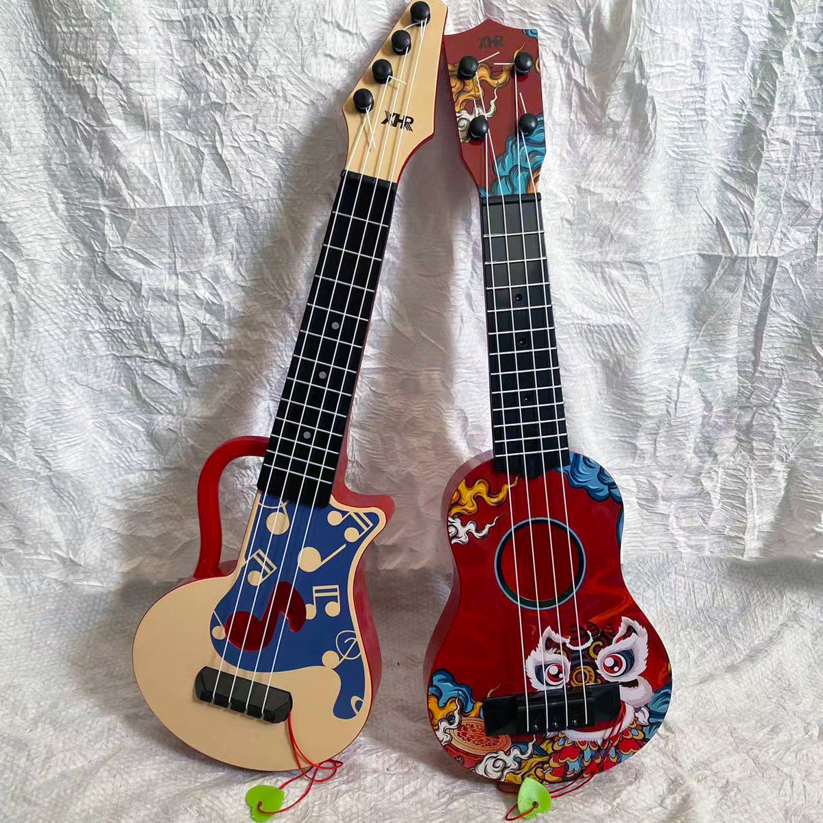 Decorative Space-Themed Ukulele