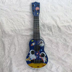 Decorative Space-Themed Ukulele