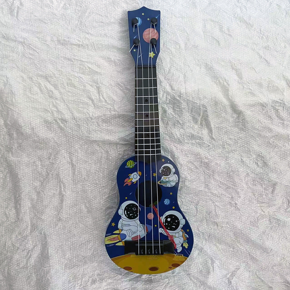 Decorative Space-Themed Ukulele