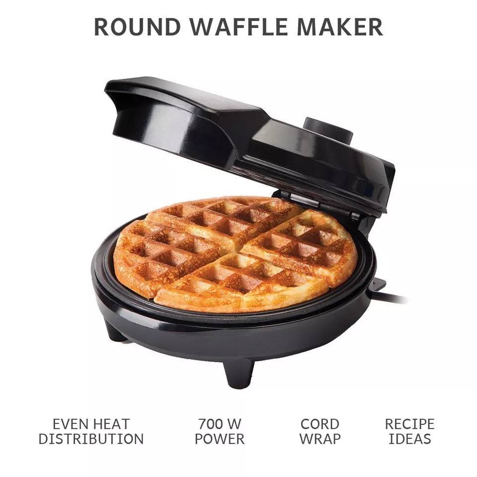 Deep-Fill Waffle Maker – Non-Stick, Adjustable Temperature & Compact Design for Homemade Belgian Waffles