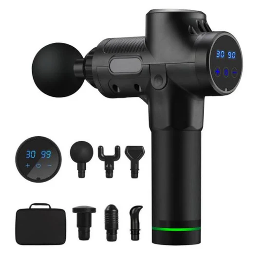 Deep Tissue Massage Gun with 6 Heads